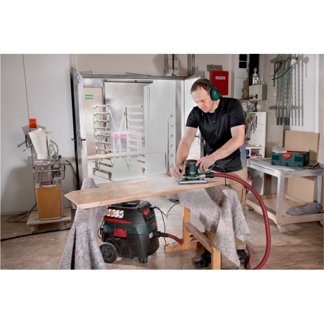 Metabo SRE 4351 TurboTec Orbital sander 22000 RPM Black, Green 350 W