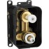 Thermostatic concealed BOX with shower switch