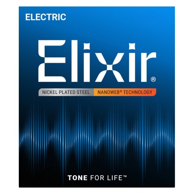 Elixir 12102 Medium (11-49) NW - electric guitar strings Elixir 12102 Medium (11-49) NW - electric guitar strings
