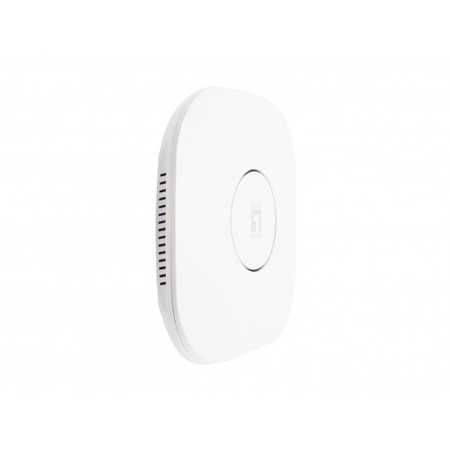 LevelOne AC750 Dual Band PoE Wireless Access Point, Ceiling Mount, Controller Managed