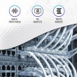 Extralink Twisted pair CAT6A FTP (F/FTP) V2 Indoor 500M