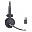 Yealink WH64 Hybrid Mono UC Headset Wireless Head-band Office/Call center Micro-USB Bluetooth Black Yealink WH64 Hybrid Mono UC Headset Wireless Head-band Office/Call center Micro-USB Bluetooth Black