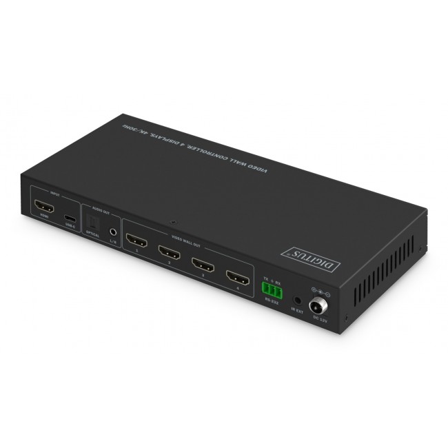 Digitus Video Wall Controller, 4 Displays, 4K/30Hz