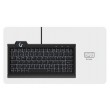 KeySonic KSK-3010ELC (DE) keyboard Home USB QWERTZ German Black