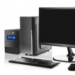 Qoltec Monolith uninterruptible power supply (UPS) Double-conversion (Online) 0.65 kVA 360 W 2 AC outlet(s)
