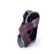 Ankle Orthosis Malleomax Pro O-1161/L REHAFUND, Grey-Red