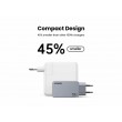 Ugreen Nexode Pro EU 3-Port GaN PD Fast Charger With USB-C Cable Universal Black, Grey AC Fast charging Indoor Ugreen Nexode Pro EU 3-Port GaN PD Fast Charger With USB-C Cable Universal Black, Grey AC Fast charging Indoor