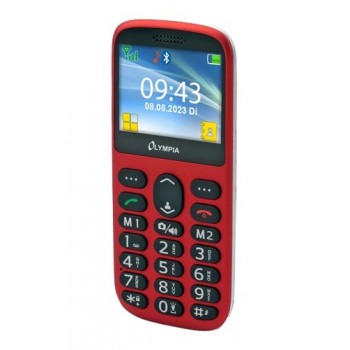 Olympia Mobiltelefon SUN Gro tasten rot