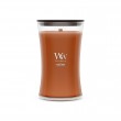 WoodWick Saffron Smoke wax candle Cylinder Brown 1 pc(s)