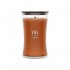 WoodWick Saffron Smoke wax candle Cylinder Brown 1 pc(s)