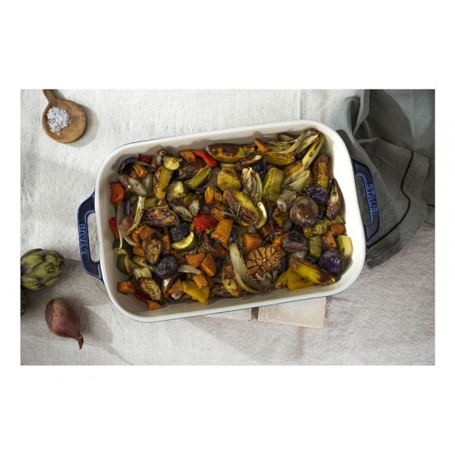 Staub 40511-149-0 baking dish 4.4 L Rectangular Ceramic Casserole baking dish Staub 40511-149-0 baking dish 4.4 L Rectangular Ceramic Casserole baking dish