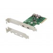 Conceptronic EMRICK 2-Port USB 3.2 Gen 2 Type-C PCIe Card, self-powered