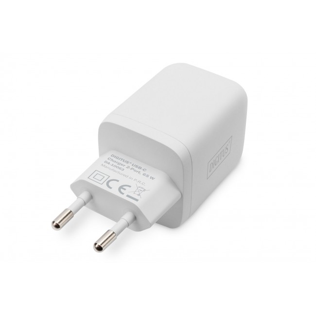 DIGITUS USB-C Ladeger t 2-Port 65W 2xU