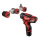 Milwaukee M12 BDDXKIT-202C Black,Red 1.2 kg