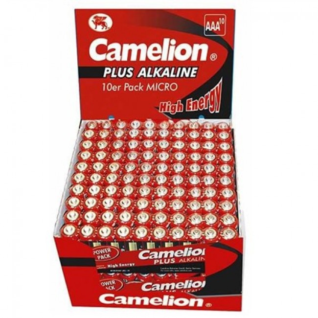 Camelion | AAA/LR03 | 1170 mAh | Plus Alkaline | 200 pc(s) Camelion | AAA/LR03 | 1170 mAh | Plus Alkaline | 200 pc(s)