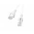 PATCHCORD KAT.6 UTP 2M BIA Y FLUKE PASSED LANBERG 10-PACK