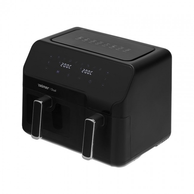 Zelmer ZAF9000 Air Fryer 5.5 l + 3.5 l 2700 W black Zelmer ZAF9000 Air Fryer 5.5 l + 3.5 l 2700 W black
