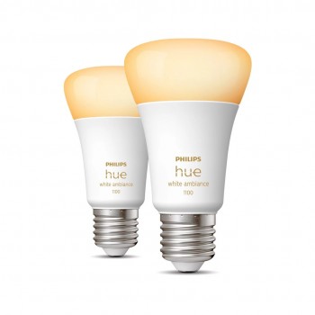 Philips Hue White ambience A60 E27 smart bulb 1100 (2-pack)