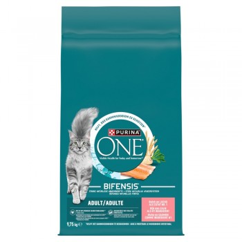 PURINA One Adult Salmon - dry cat food - 9,75kg