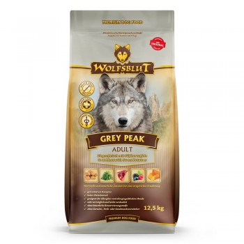 WOLFSBLUT Grey Peak Goat with sweet potatoes - dry dog food - 12,5kg