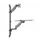 Neomounts WL90-325BL1 Sit-stand workstation wall 17-32