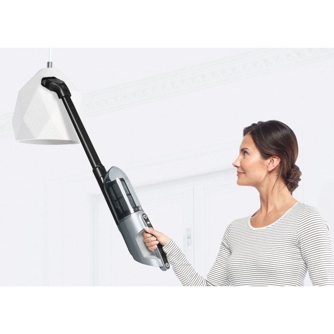 Bosch BCH3P210 stick vacuum/electric broom 2-in-1 stick vacuum AC/Battery Dry Bagless 0.4 L Black, Grey