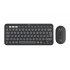 Logitech Pebble 2 Combo keyboard Mouse included Universal RF Wireless + Bluetooth QWERTY US International Graphite