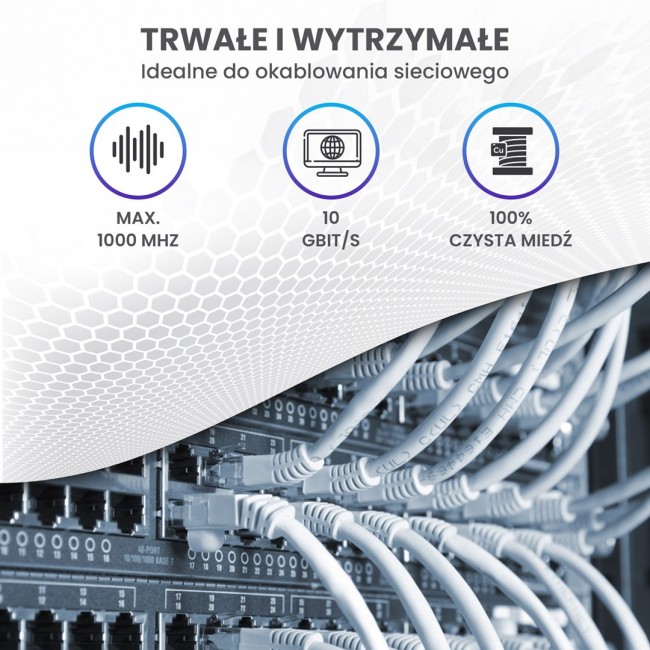 Extralink Twisted pair CAT5E UTP (U/UTP) V2 Indoor 100M