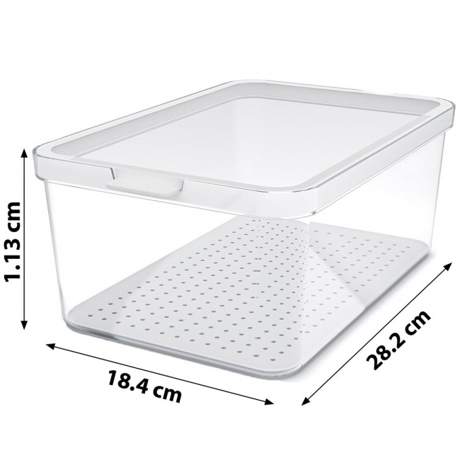 ROTHO Cauma - fridge organizer - 3pcs. ROTHO Cauma - fridge organizer - 3pcs.
