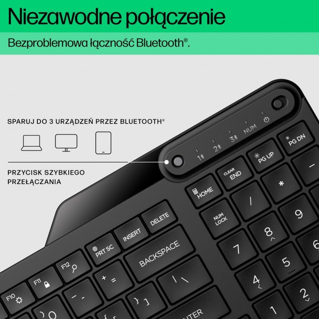 HP 460 Multi-Device Bluetooth Keyboard HP 460 Multi-Device Bluetooth Keyboard
