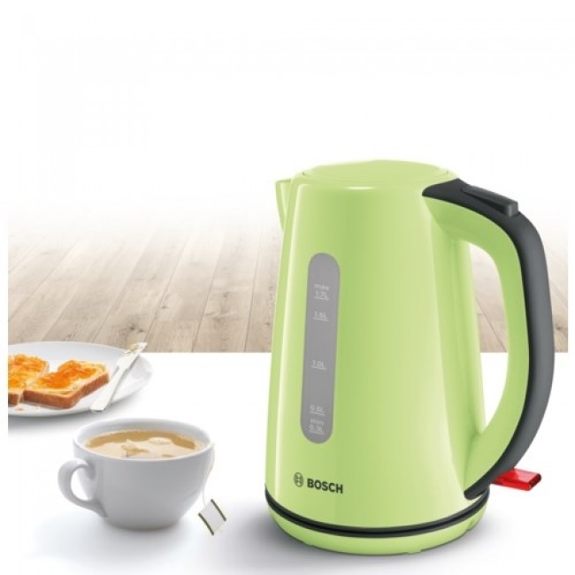 Bosch TWK7506 electric kettle 1.7 L 2200 W Black, Green Bosch TWK7506 electric kettle 1.7 L 2200 W Black, Green