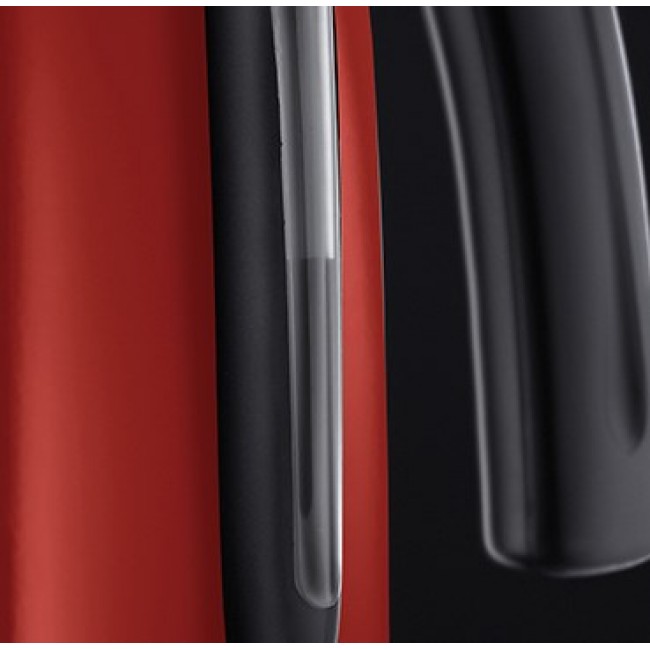 Russell Hobbs 20412-70 electric kettle Black, Red, Stainless steel