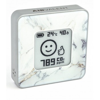 AIRVALENT AIRV-MARB air quality meter White