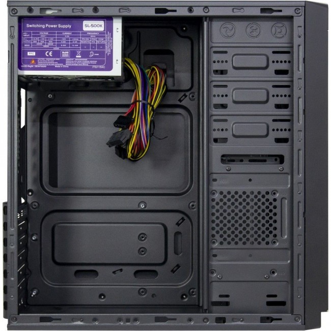 Inter-Tech IT-5916 Tower Black 500 W