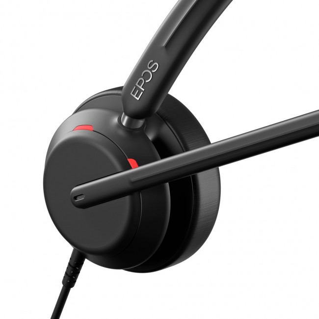 EPOS IMPACT 760T - Headset - On-Ear - kabelgebunden - USB-C - Schwarz - Zertifiziert f r Microsoft Teams (1001214)