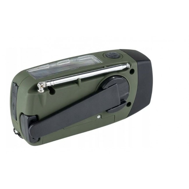 Fosco Outdoormen Edit emergency radio. Solar-Dynamo
