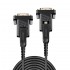 Lindy 10m Fibre Optic Hybrid Micro-HDMI 18G Cable with Detachable HDMI and DVI Connectors