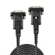 Lindy 10m Fibre Optic Hybrid Micro-HDMI 18G Cable with Detachable HDMI and DVI Connectors