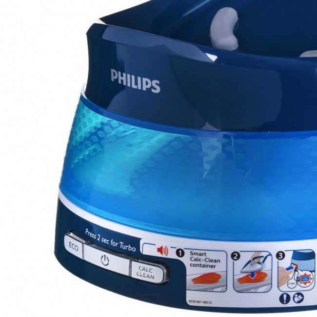 Philips GC7840/20 steam ironing station 2400 W 1.5 L SteamGlide soleplate Blue, White Philips GC7840/20 steam ironing station 2400 W 1.5 L SteamGlide soleplate Blue, White