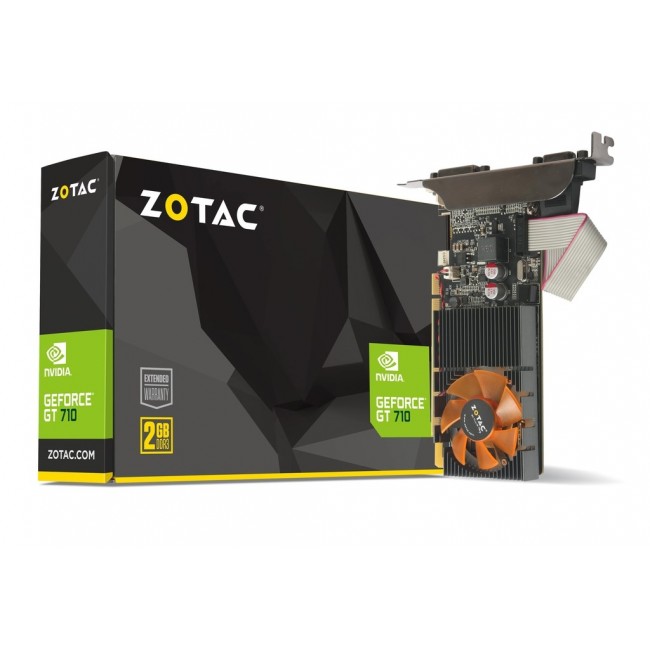 Zotac GeForce GT 710 NVIDIA 2 GB GDDR3 Zotac GeForce GT 710 NVIDIA 2 GB GDDR3