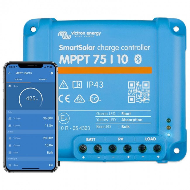 Victron Energy SmartSolar MPPT 75/10