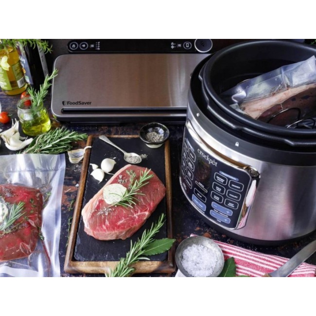 Crock-Pot CSC062X multi cooker 5.6 L 1400 W Black, Stainless steel