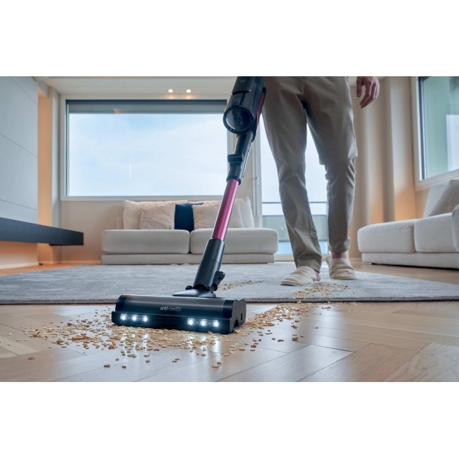 Hoover HF610HX 011 Stick vacuum Battery Dry EPA Bagless 0.7 L 650 W Magenta 4 Ah