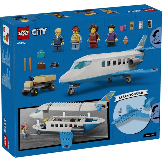 LEGO CITY 60492 Passenger Jet