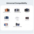 UNITEK P1129ABK01-EU mobile device charger Universal Black AC Fast charging Indoor