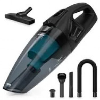 Niceboy ION Hurricane R3 22,2 V WET DRY czarny / Bezprzewodowy odkurzacz ręczny / odkurzanie na sucho + na mokro / 150W / HEPA