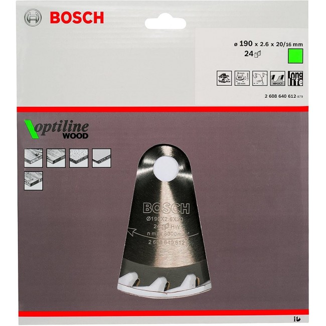 Bosch 2608640612 circular saw blade 19 cm 1 pc(s)