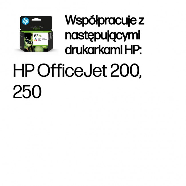 HP 62XL High Yield Tri-color Original Ink Cartridge