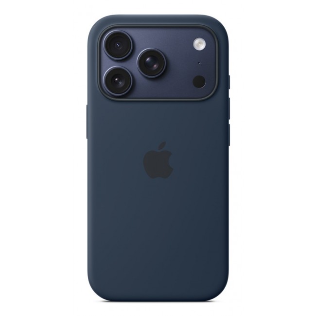 Apple iPhone 17 Pro Silicone Case with MagSafe Midnight