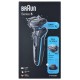 Braun Series 5 51-M1200s Foil shaver Trimmer Black, Blue